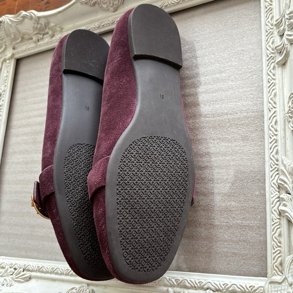 Tory Burch Madden Loafer Flats In Malbec. Size 8 1/2. New Condition. - Picture 3 of 5